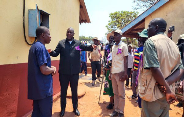 Gairezi Sec School electrification and computers.