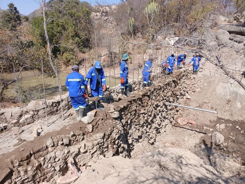 PROGRESS UPDATE: MATENGA WEIR DAM CONSTRUCTION – WARD 27