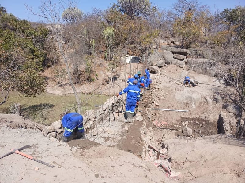 PROGRESS UPDATE: MATENGA WEIR DAM CONSTRUCTION – WARD 27