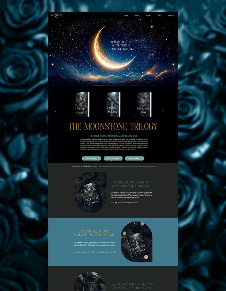 Author Website Design &amp; Setup