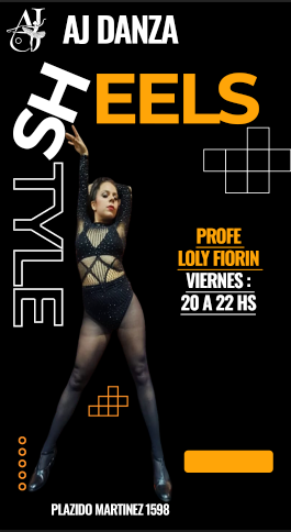 ¡Vení a descubrir el Heels Style en AJ DANZA!