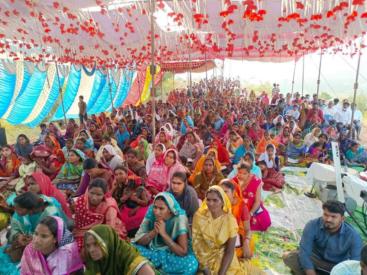 Evangeliet forkyndes i indiske landsbyer