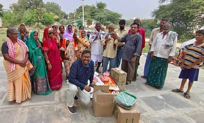 Nødhjælp til spedalske i Andra Pradesh, Indien