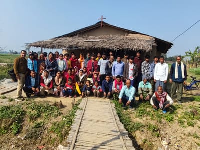 Mission i bjergene i Nepal