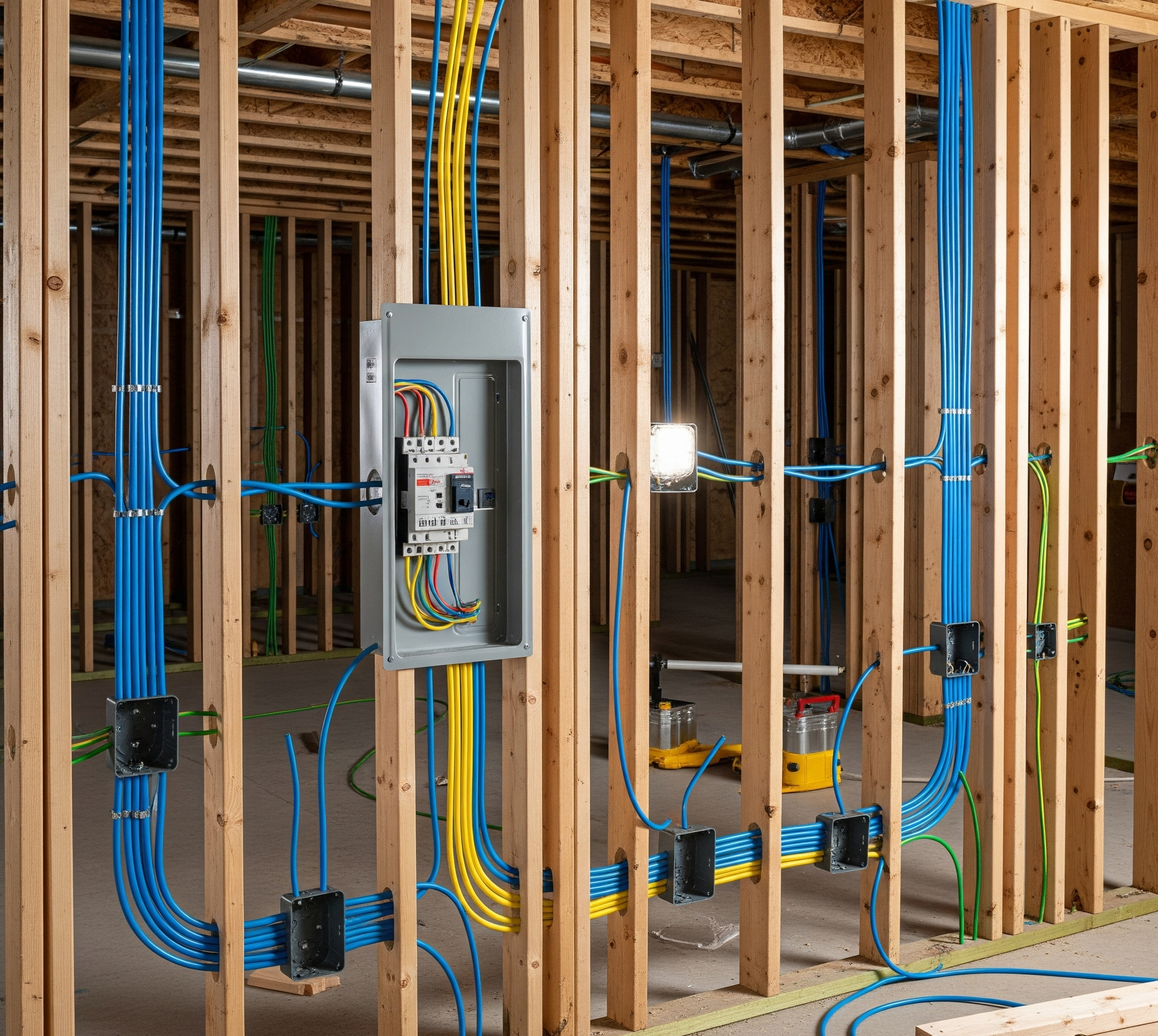 Instalación de Sistema de Electricidad en Casa