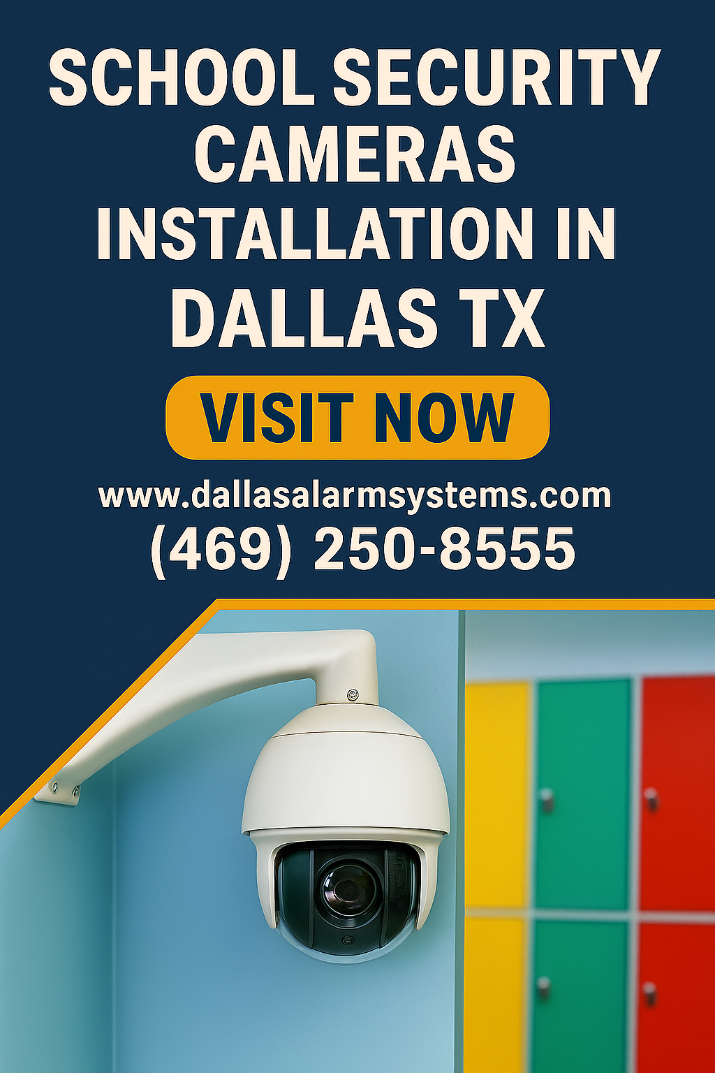 School security cameras installation in Dallas tx	