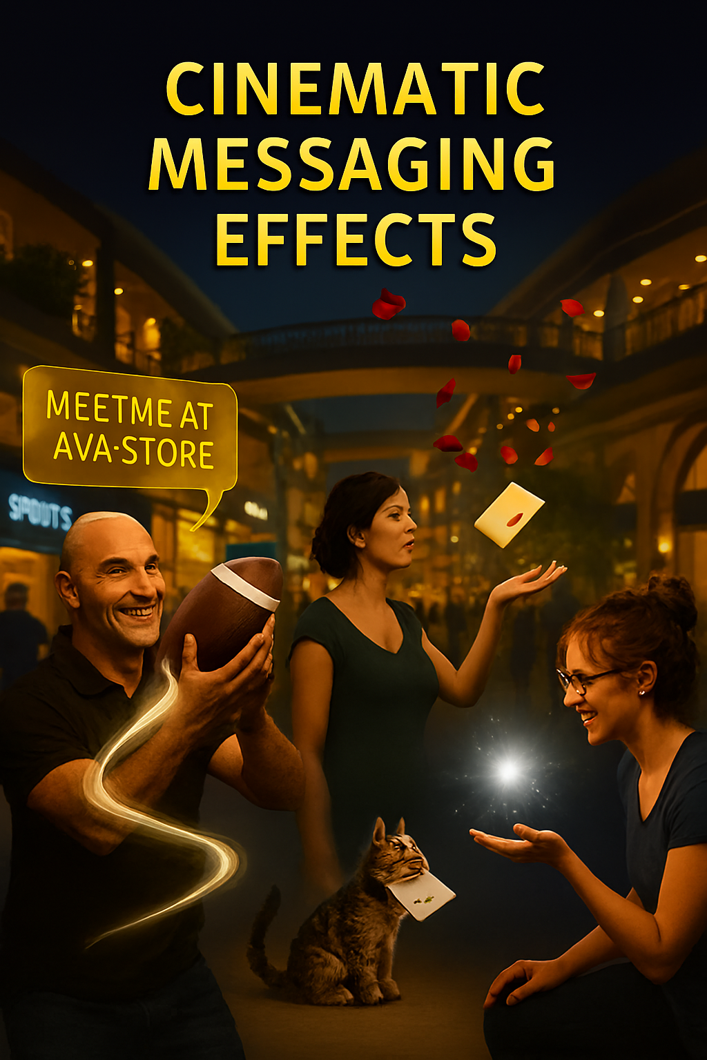 Cinematic Message Effects