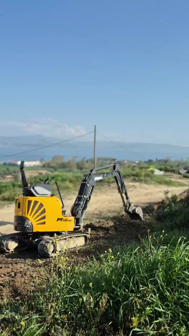 MST Mini Ekskavatör – Dar Alanların Usta Çözümü