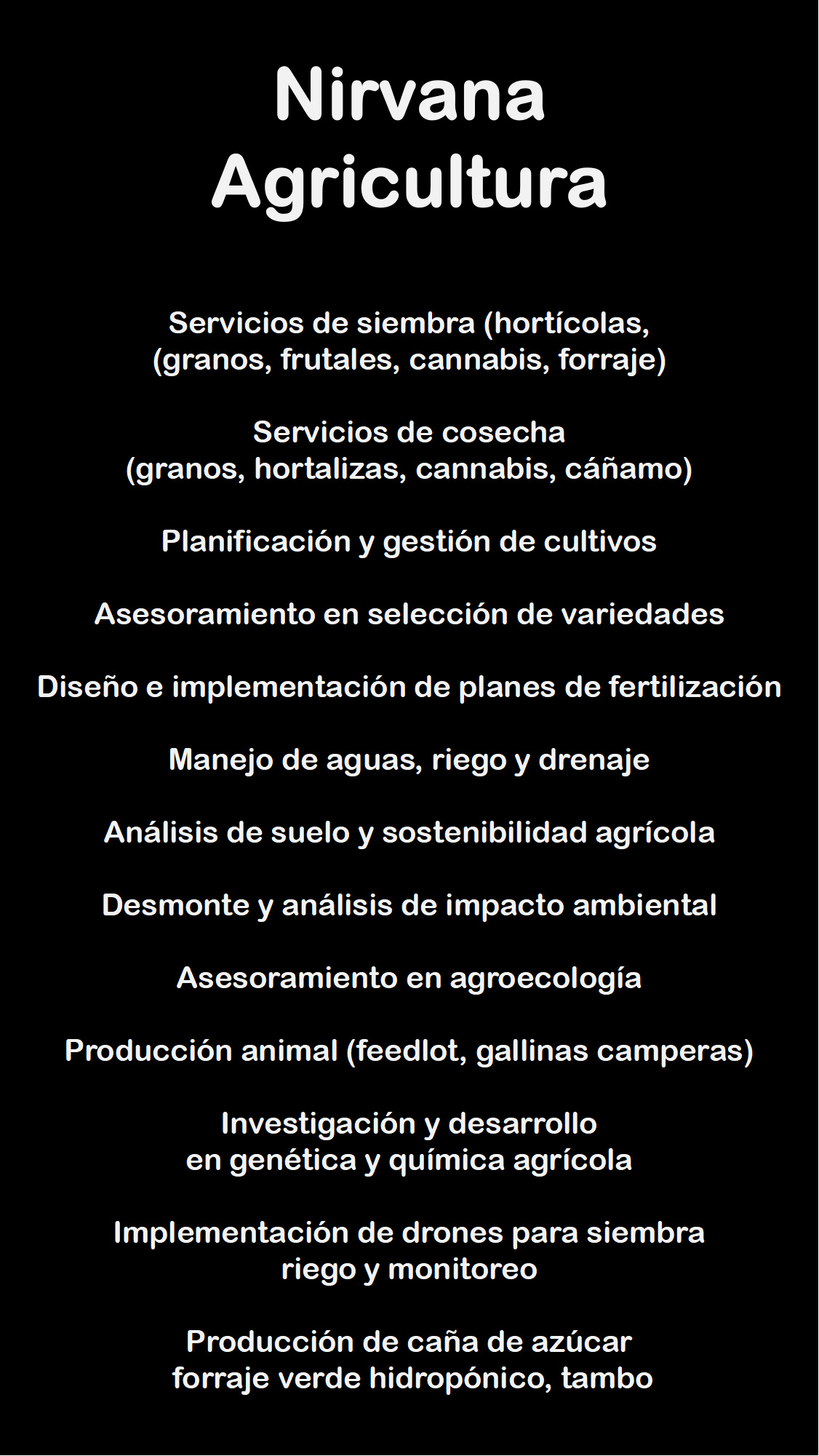 AGRICULTURA