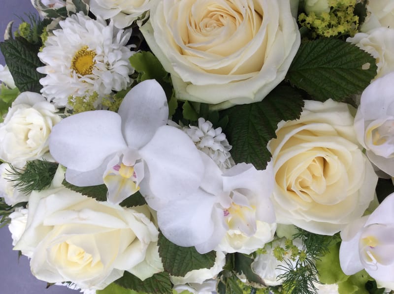 💗 Blumenherzen – ein inniger letzter Gruss