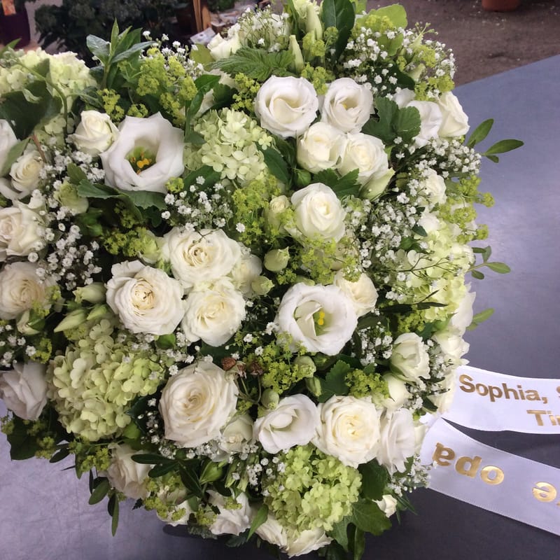 💗 Blumenherzen – ein inniger letzter Gruss