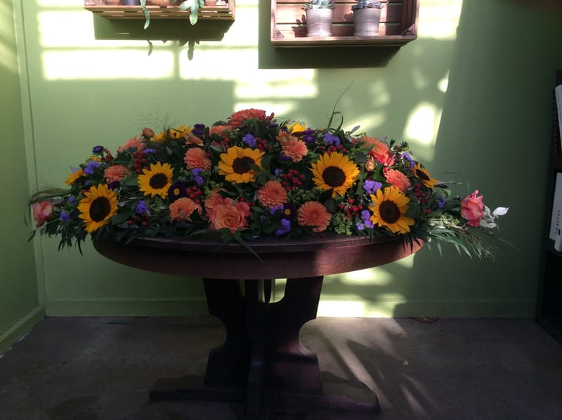 🌻 Sargbouquets – ein letzter Blumengruss