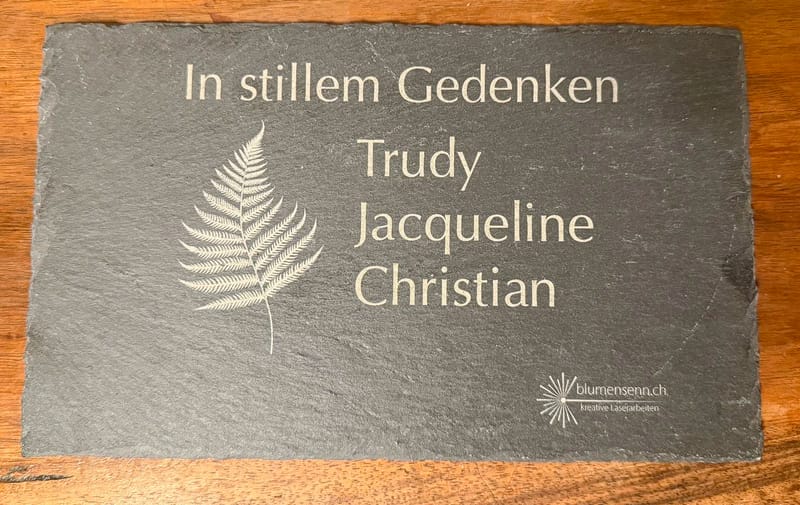 🖋️ Personalisierte Schiefertafeln – bleibende Worte