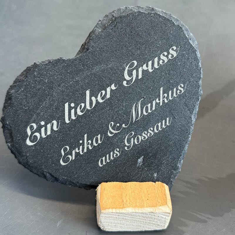 🖋️ Personalisierte Schiefertafeln – bleibende Worte