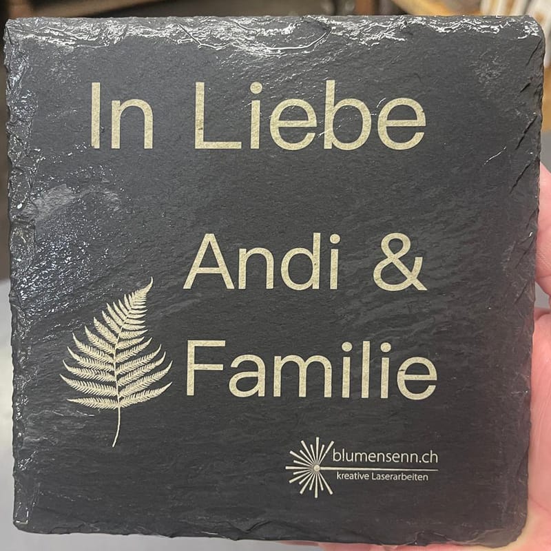 🖋️ Personalisierte Schiefertafeln – bleibende Worte