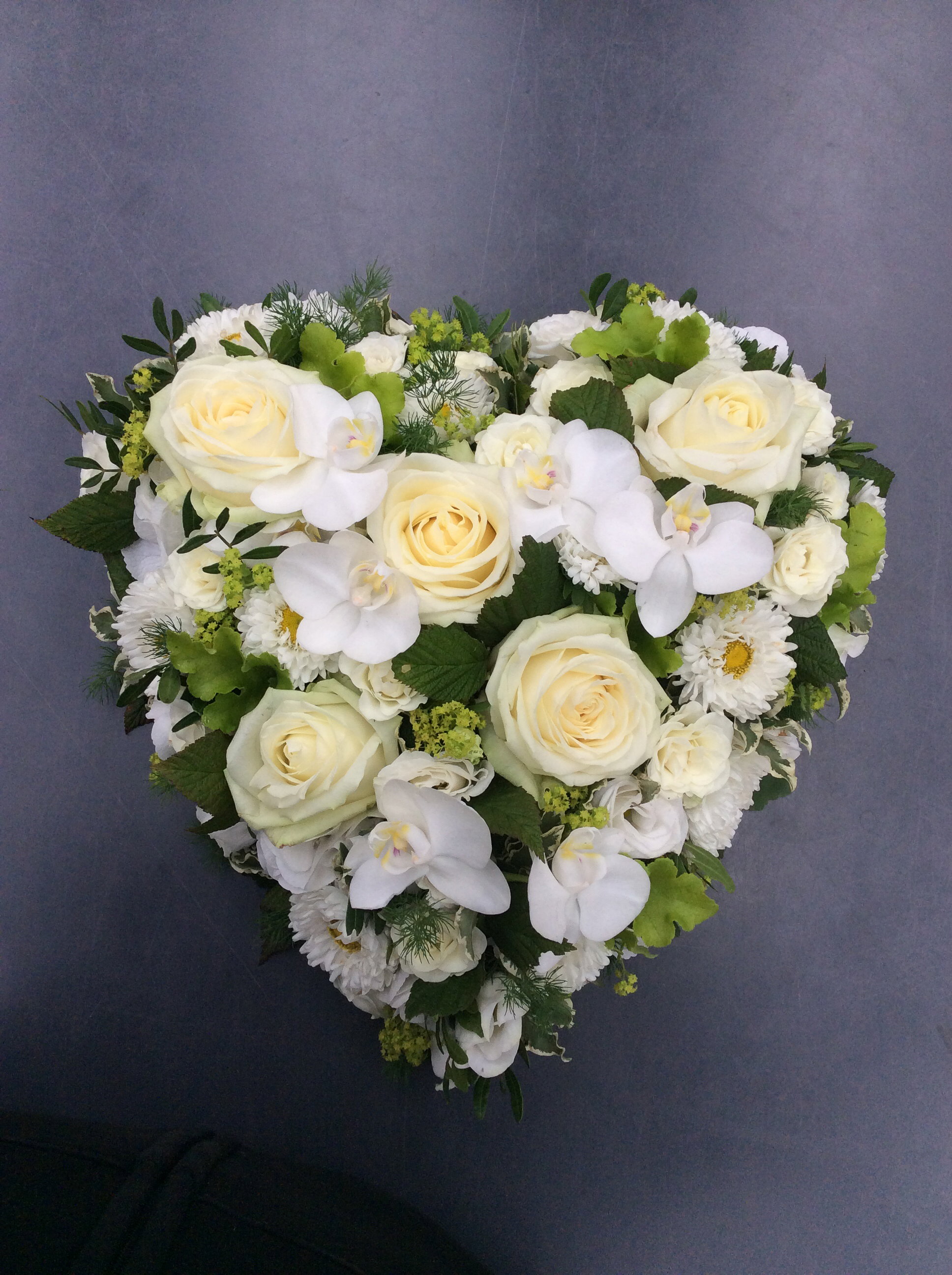 💗 Blumenherzen – ein inniger letzter Gruss