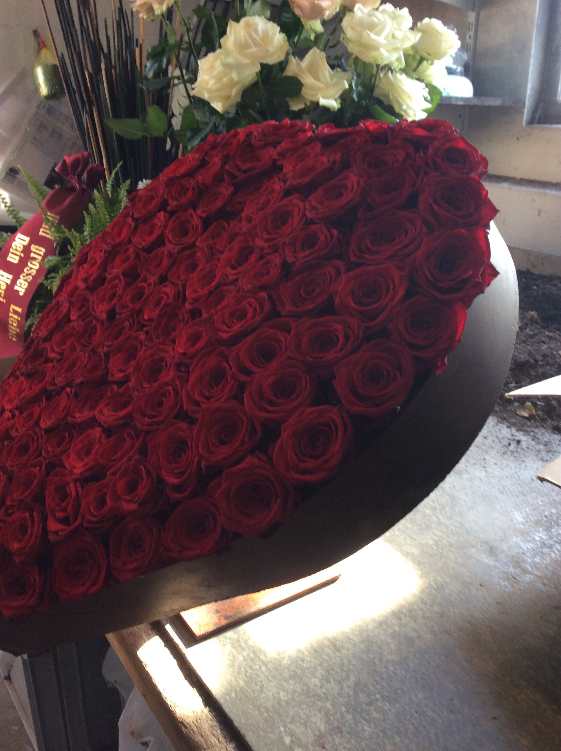 💗 Blumenherzen – ein inniger letzter Gruss