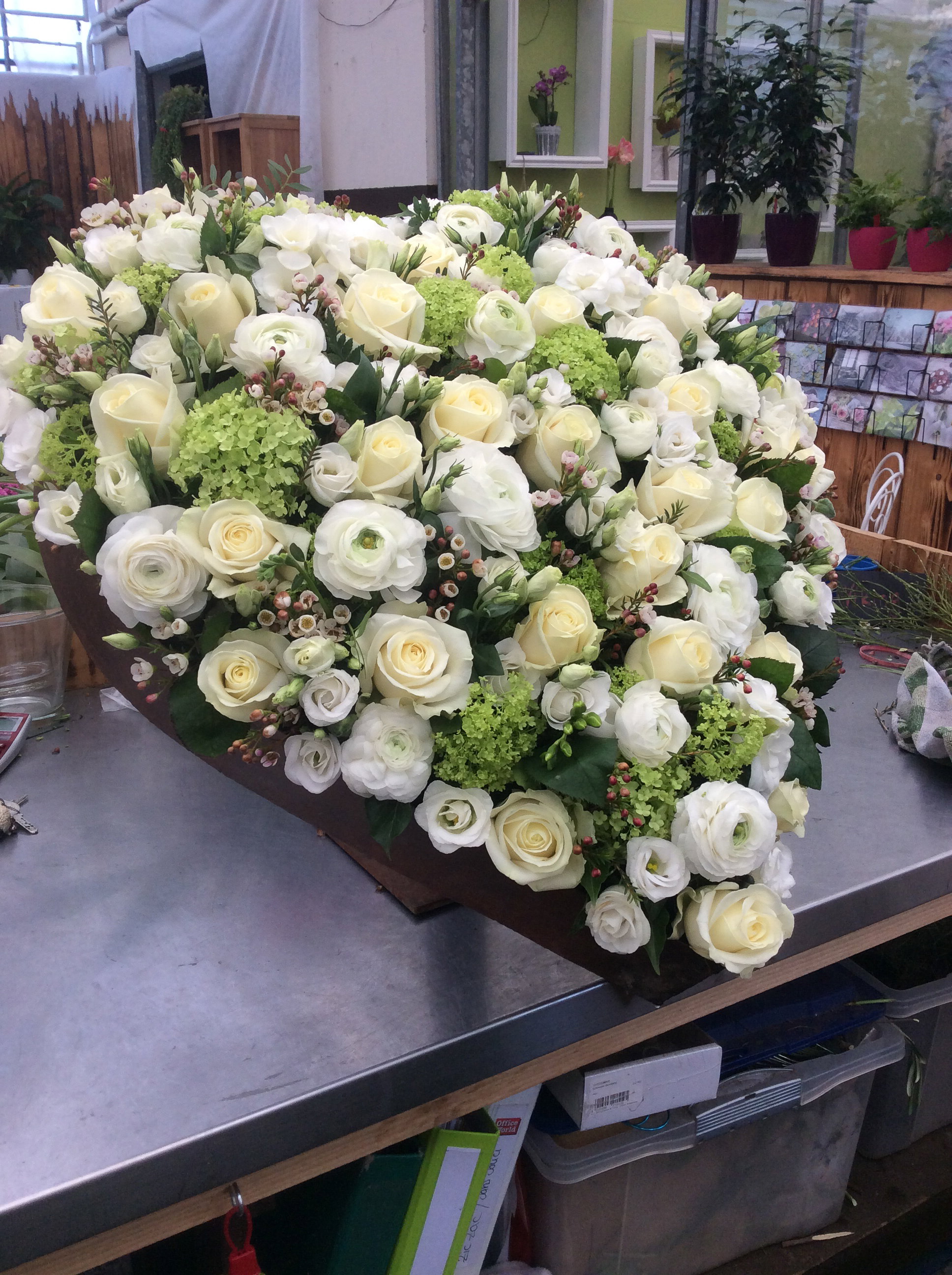 💗 Blumenherzen – ein inniger letzter Gruss