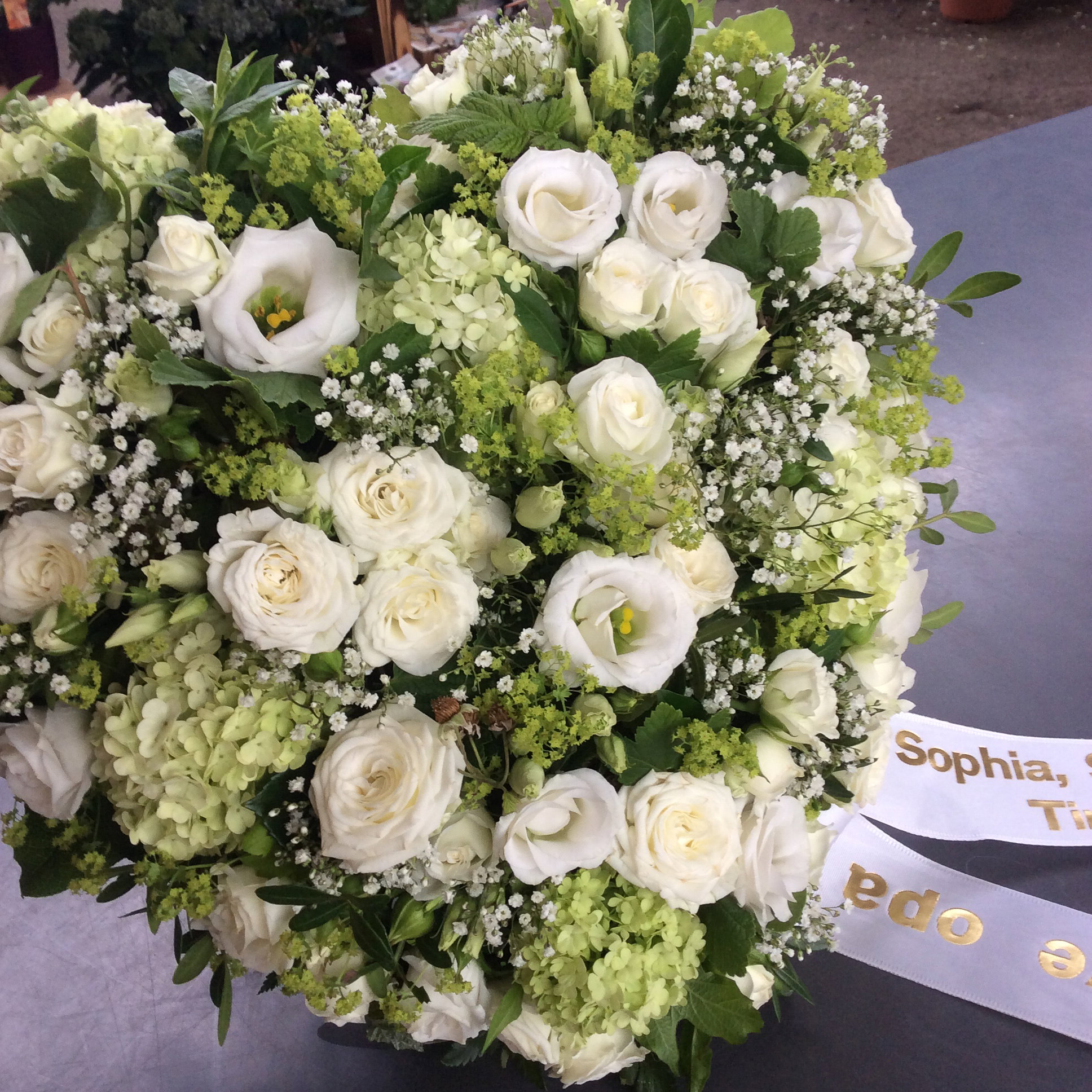 💗 Blumenherzen – ein inniger letzter Gruss