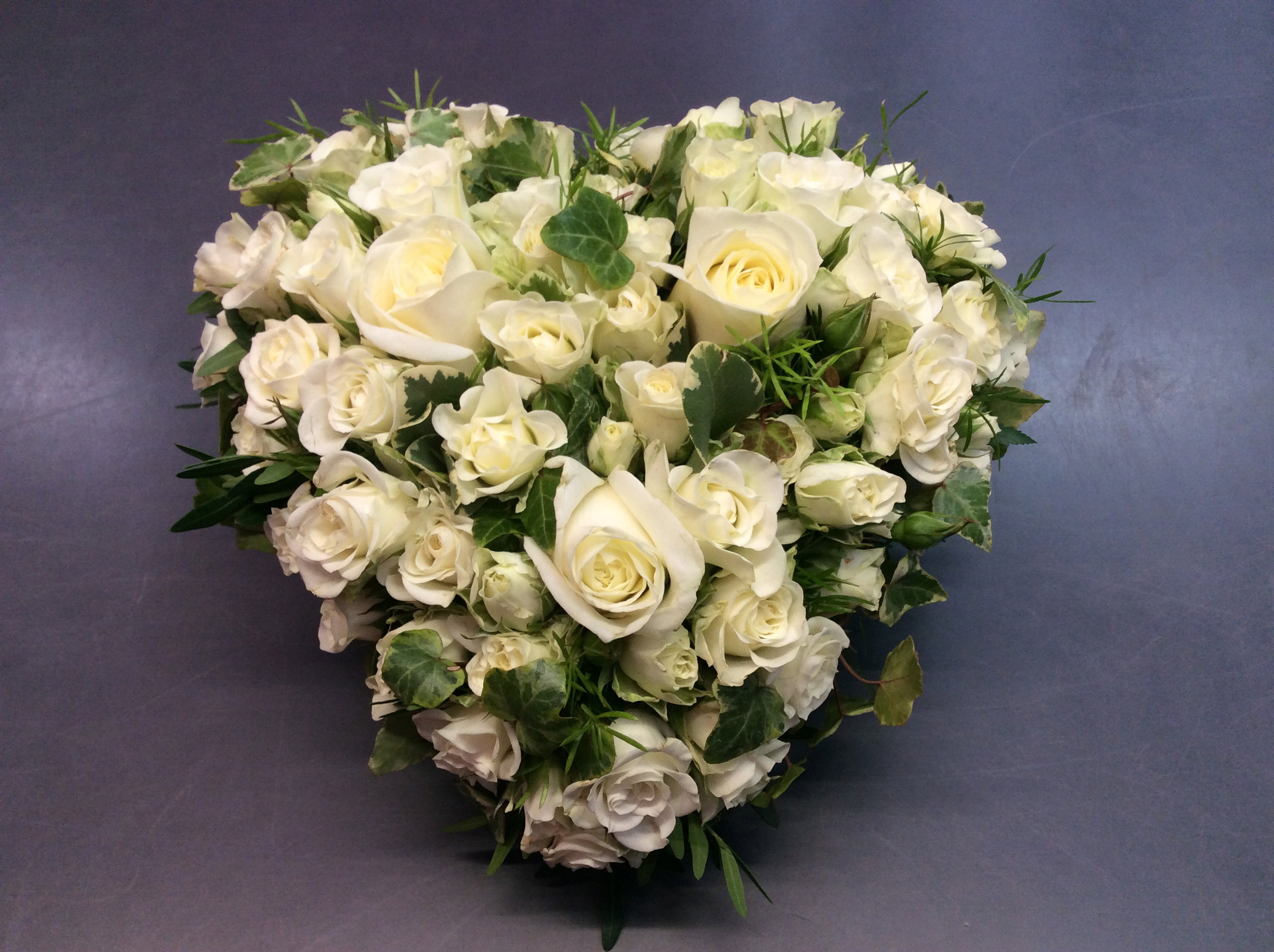 💗 Blumenherzen – ein inniger letzter Gruss