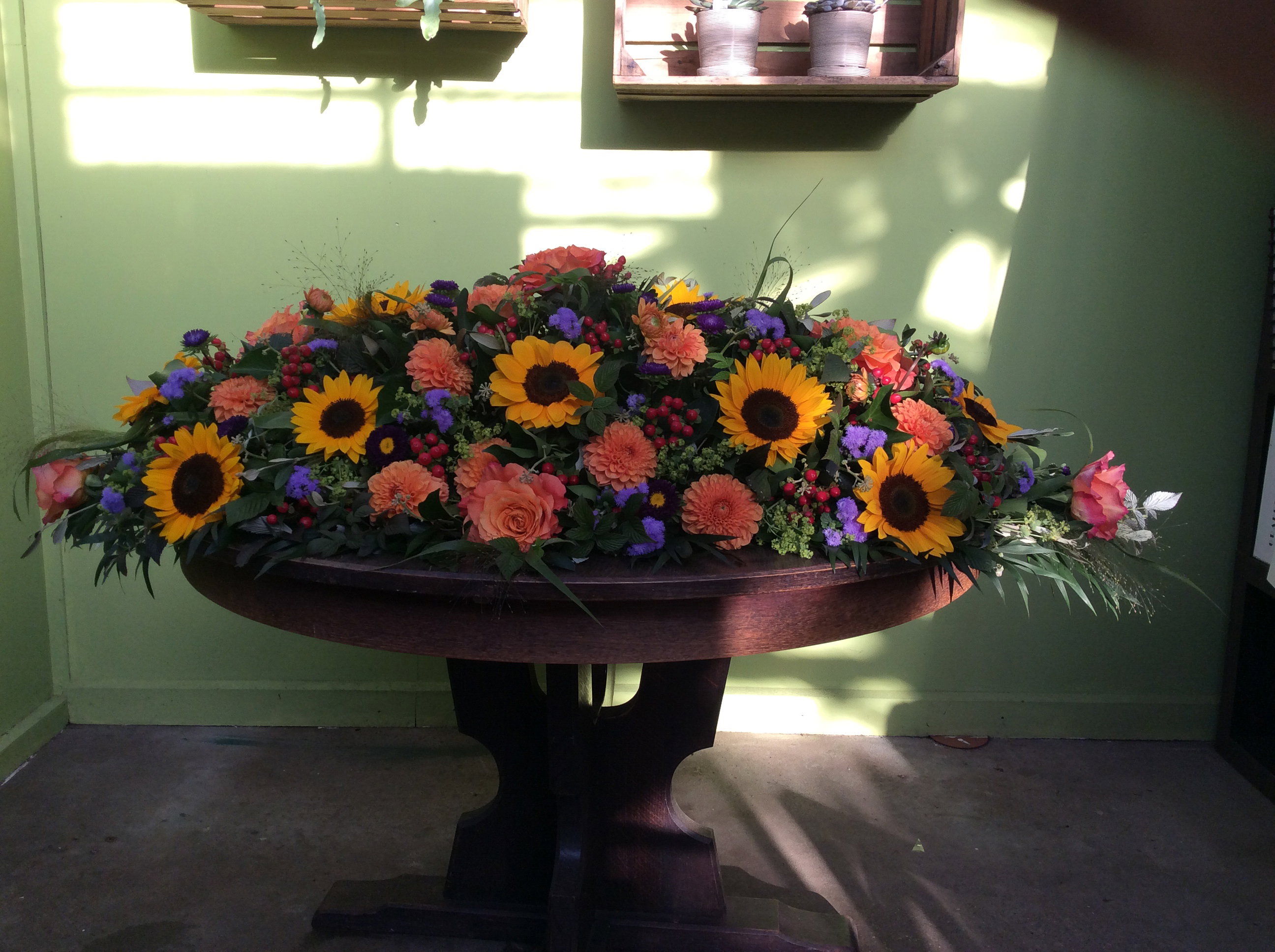 🌻 Sargbouquets – ein letzter Blumengruss