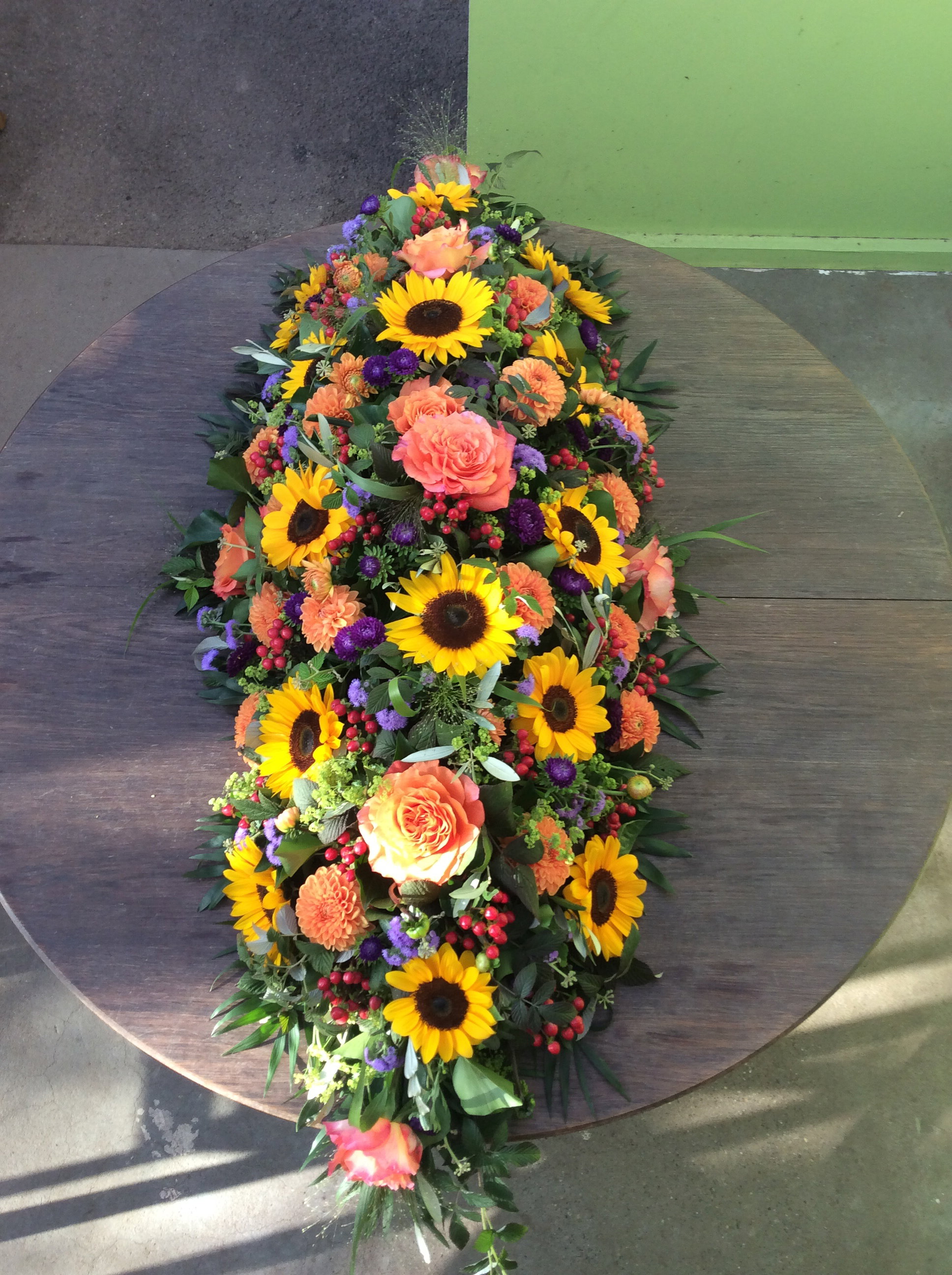 🌻 Sargbouquets – ein letzter Blumengruss