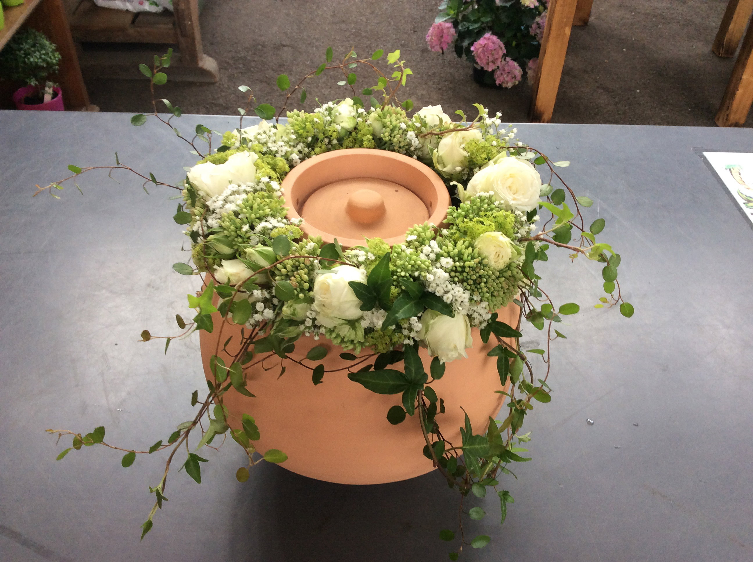 🤍 Urnenkränze – liebevoller Rahmen für den Abschied