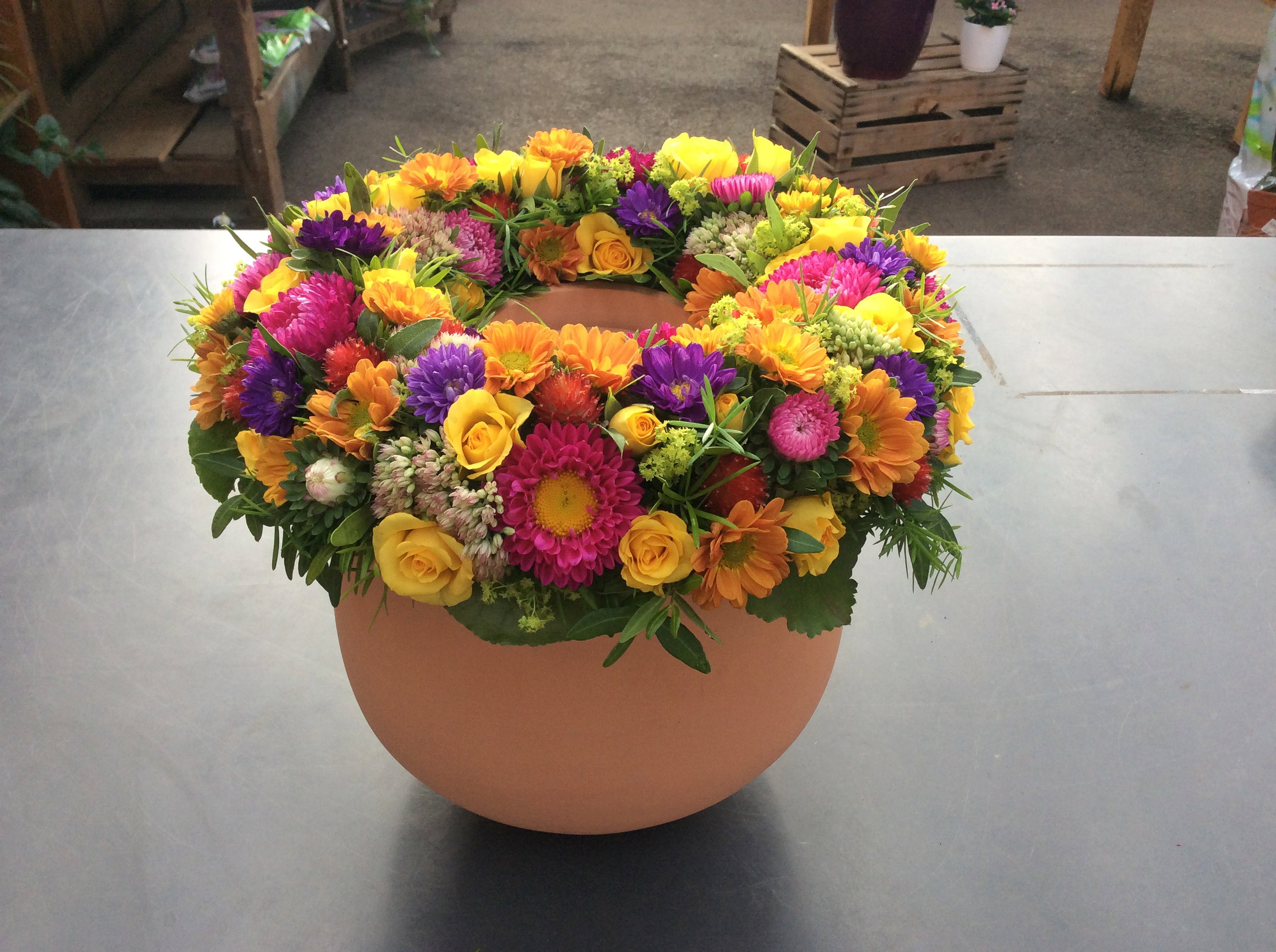 🤍 Urnenkränze – liebevoller Rahmen für den Abschied