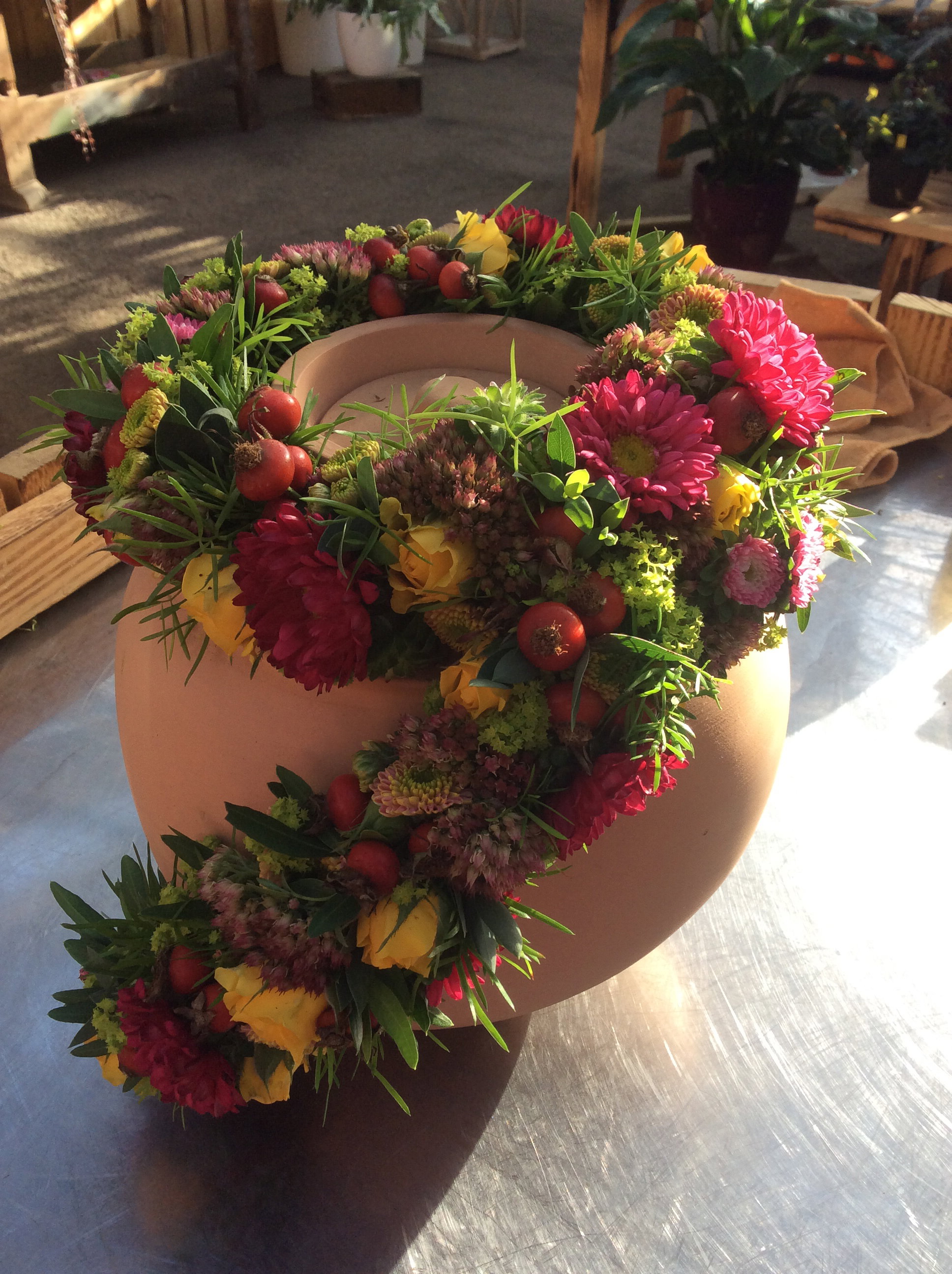 🤍 Urnenkränze – liebevoller Rahmen für den Abschied