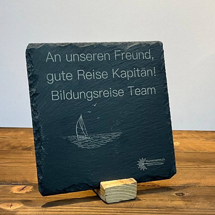 🖋️ Personalisierte Schiefertafeln – bleibende Worte