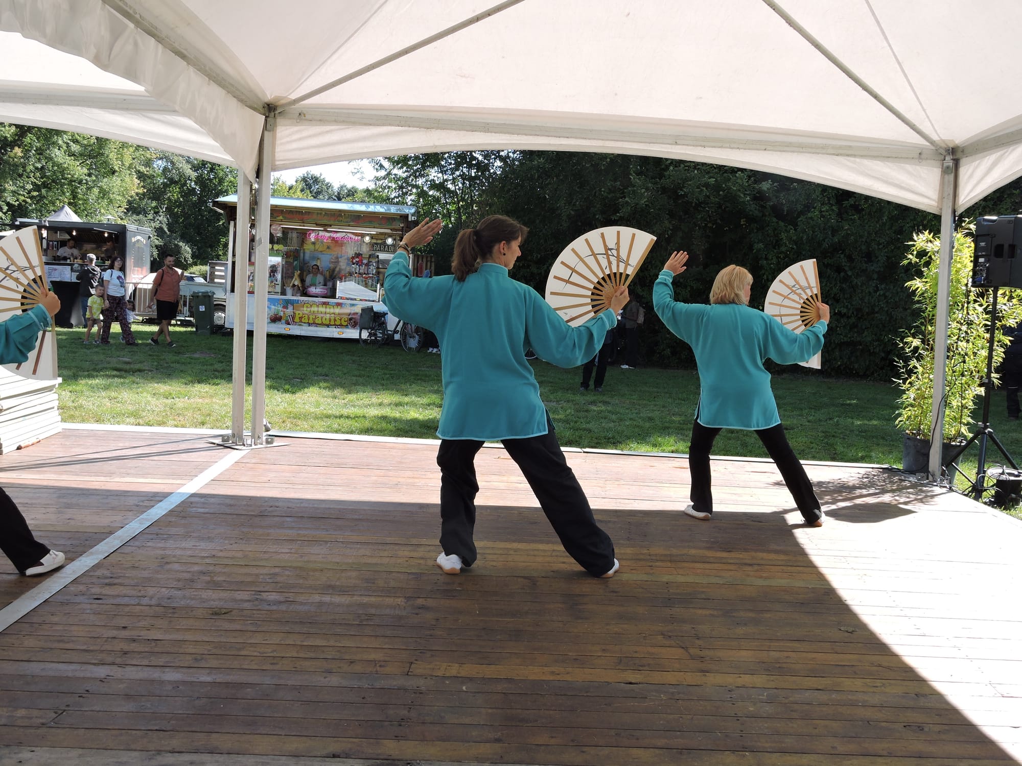 La démonstration réalisée par les enseignantes