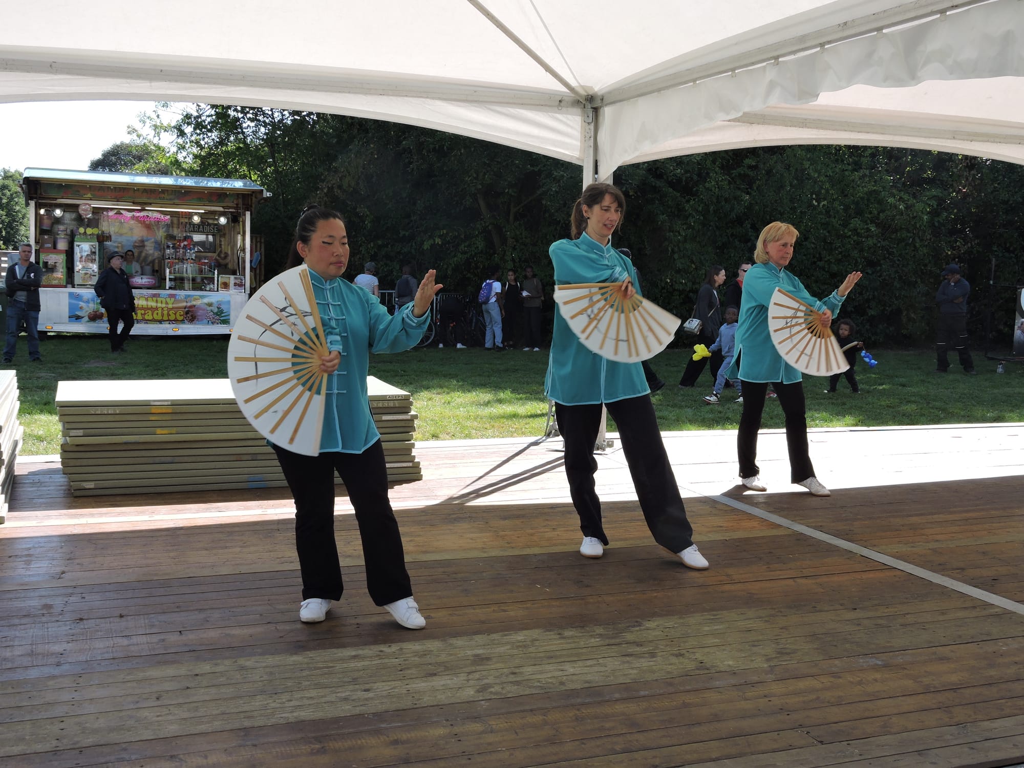 La démonstration réalisée par les enseignantes