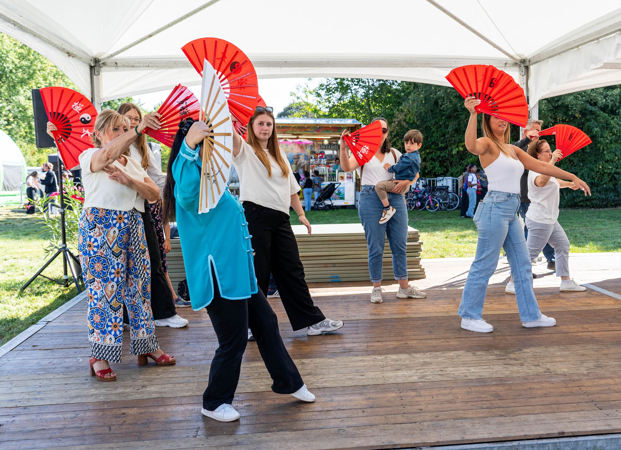 Initiation à la forme de l'éventail
