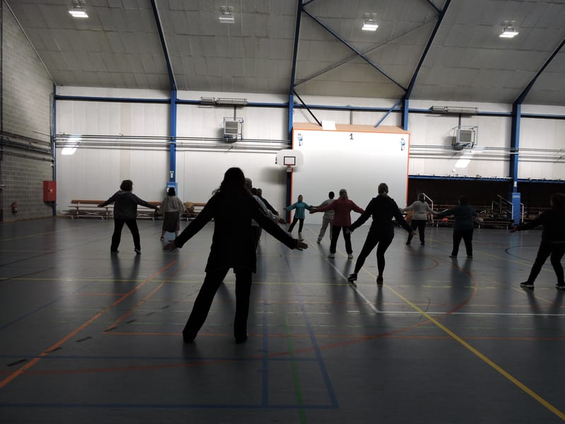 Les 4 premiers mouvements de la forme avec Yasmina