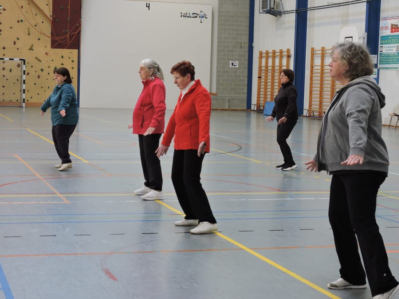 Les 4 premiers mouvements de la forme avec Yasmina