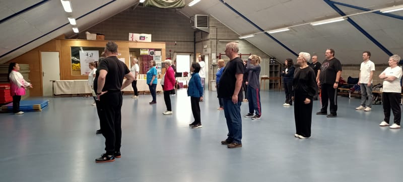 Durant la matinée : Qigong pour les cervicales et Qigong du Coeur