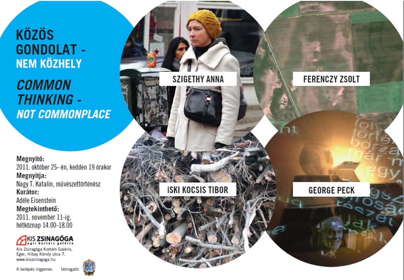 Közös gondolat – nem közhely, Kis Zsinagóga, Eger 2011