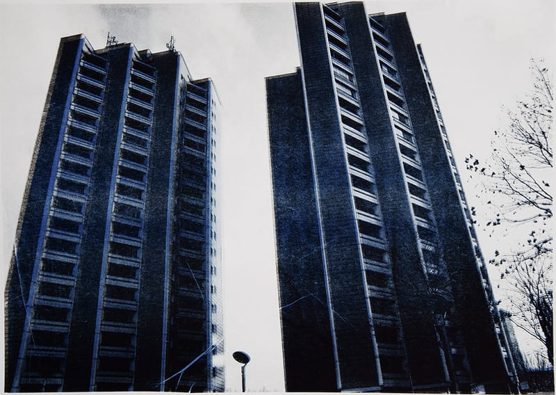 rizográfiákról készült printsorozat