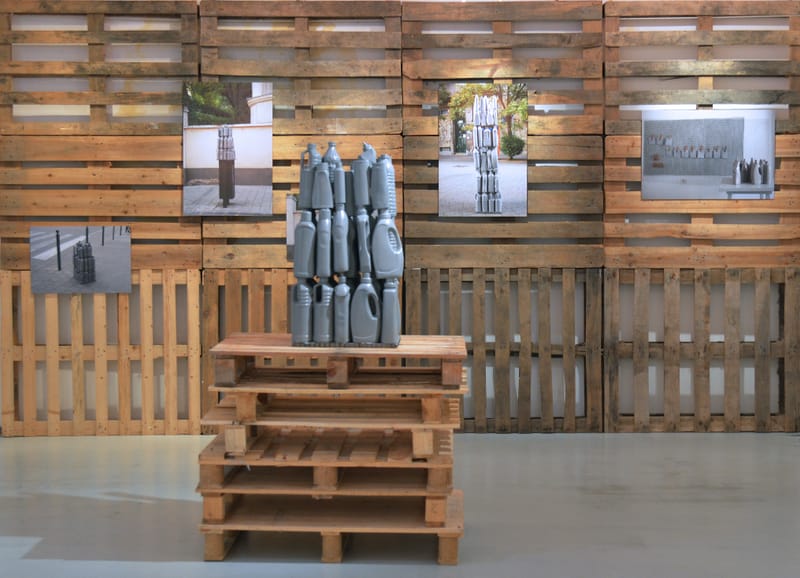 fotóinstalláció, szobrok