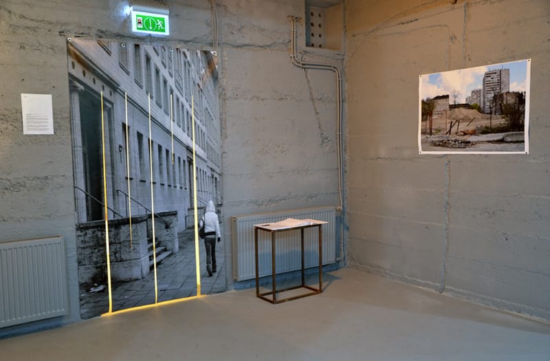 installáció, fotósorozat