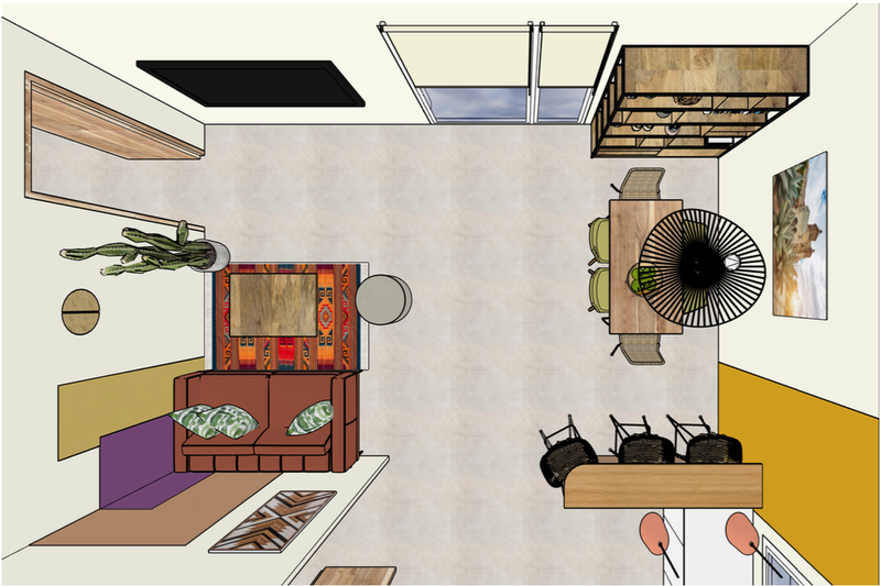 Visuels 3D, vue de dessus ou d'intérieur, pour vous aider à vous projeter, à imaginer ou à mettre en place.