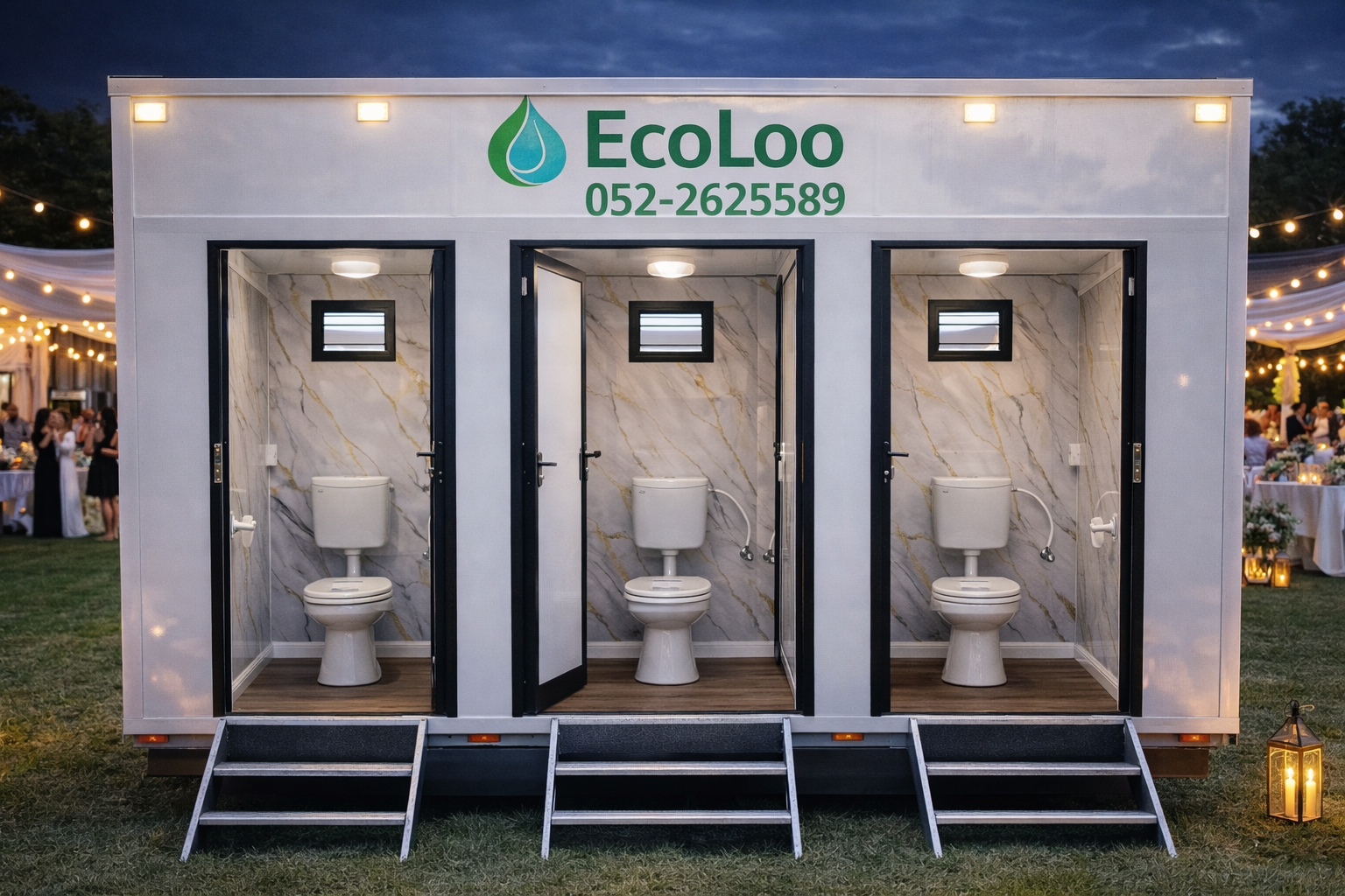 השכרת שירותים ניידים – פתרון חכם, חוקי ומכבד לכל אירוע ושטח