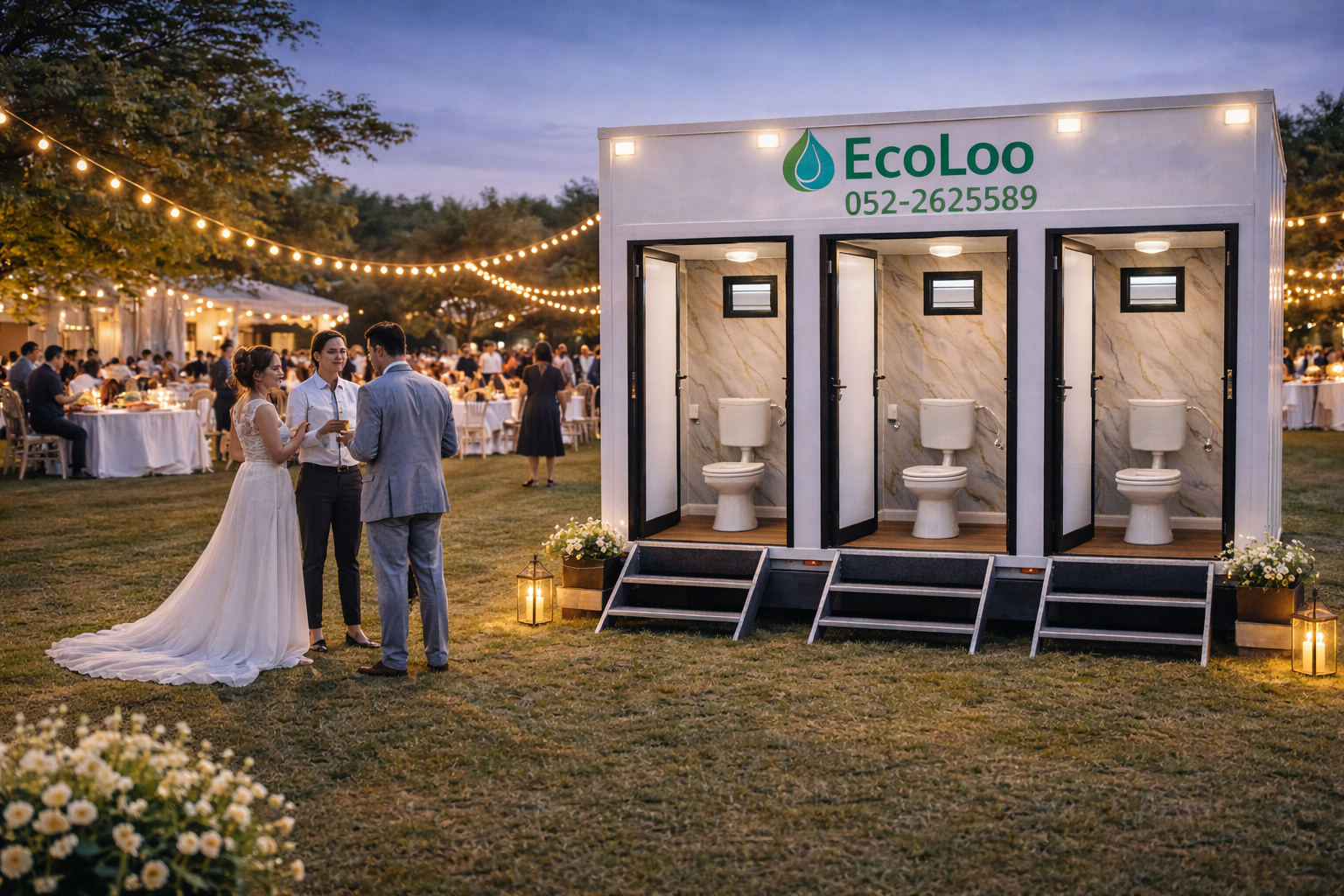 שירותים ניידים לאירועים – כשהפרטים הקטנים עושים את כל ההבדל