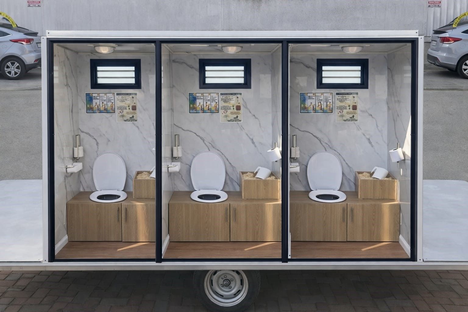 איך מרוקנים שירותים ניידים? ריקון שירותים ניידים ומה ההבדל בין כימיים לנגררים