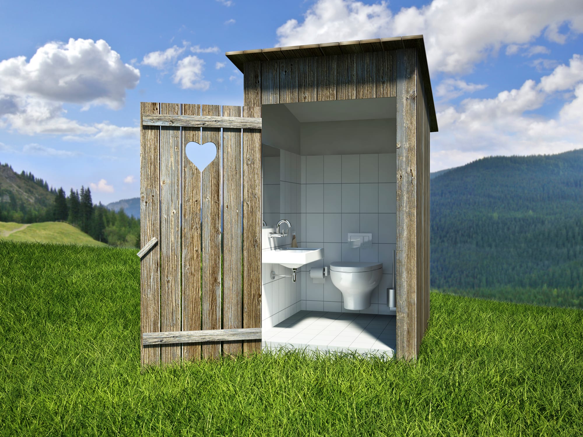 האם שירותים ניידים יכולים ליצור עולם ירוק יותר?