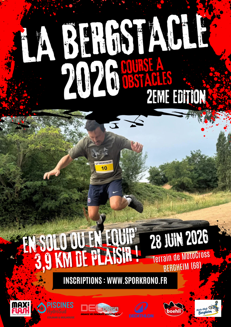 La Bergstacle, course à obstacles - 2ème édition