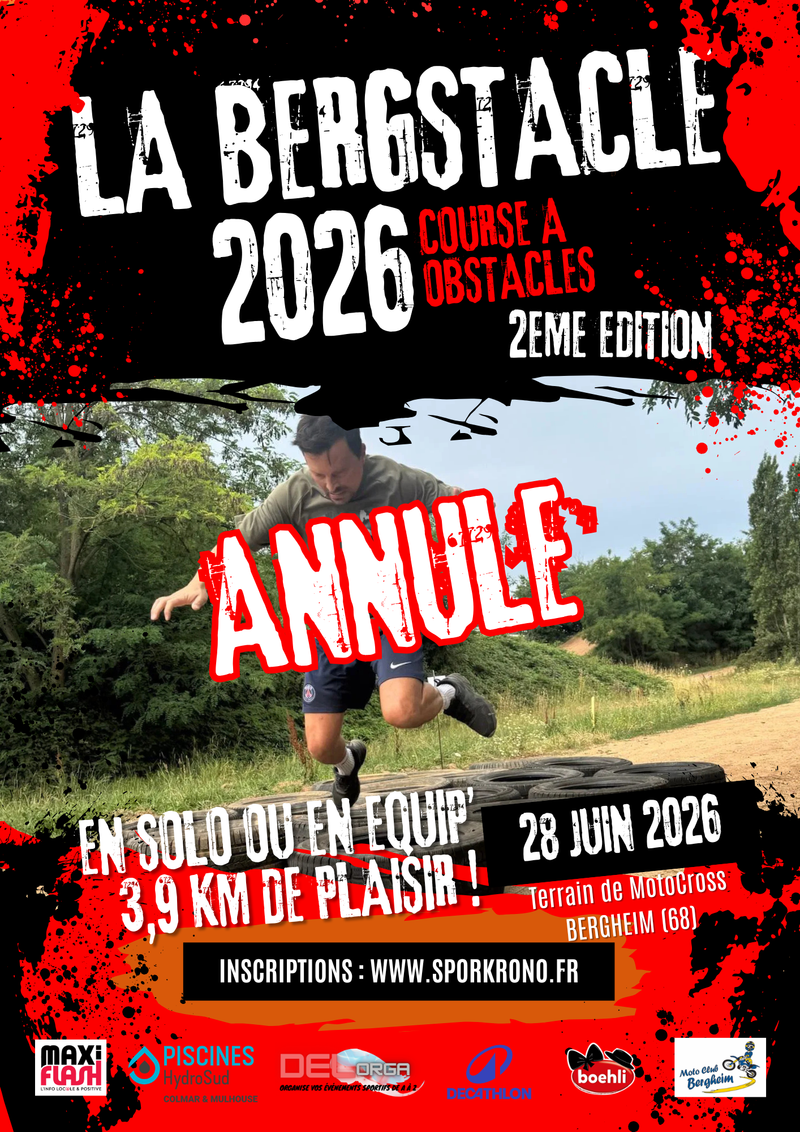 La Bergstacle, course à obstacles - 2ème édition