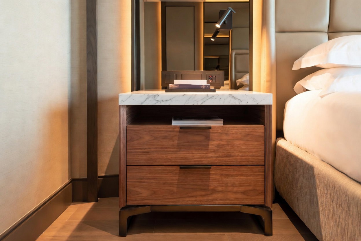 Custom Hotel Nightstands: Design and Manufacturing Solutions for Modern Hotel Bedrooms