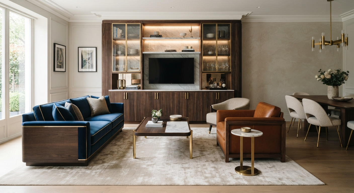 Custom Upholstered Furniture & Bespoke Joinery for Luxury Living Spaces, Hotels & Residential Developments