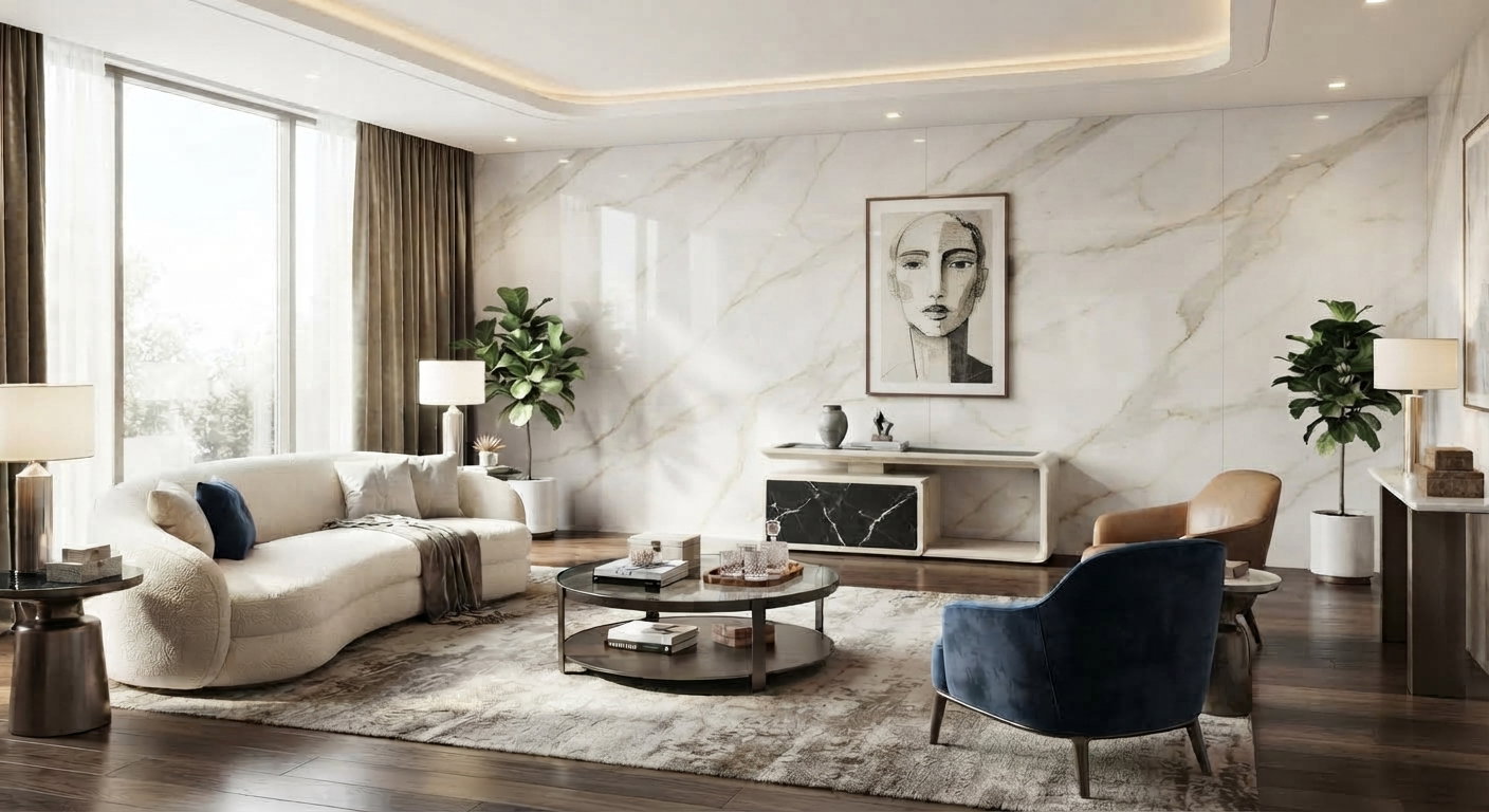 Creating an Elegant Hotel Suite Living Area with Custom Furniture